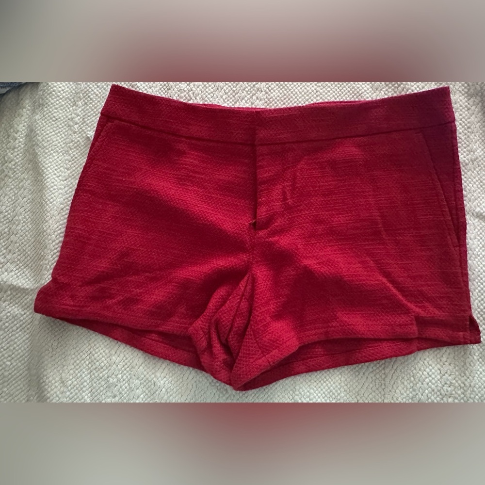 Banana Republic Rich Red Textured Garment
